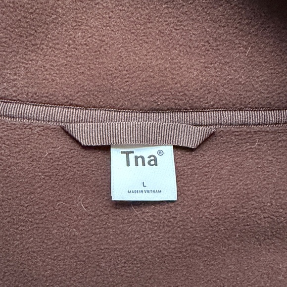 TNA Polar 1/4 Zip Fleece, Size L - Picture 4 of 4